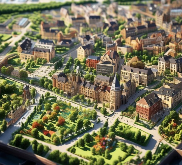 townscale Plan Design:A Visual Journey